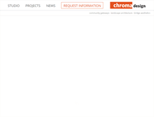 Tablet Screenshot of chromadesigninc.com